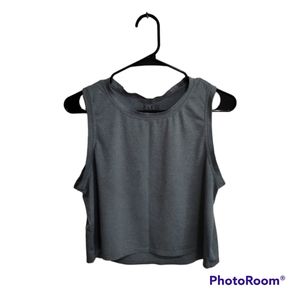 Fleo Dylan Muscle Crop Tank - Loose Fit